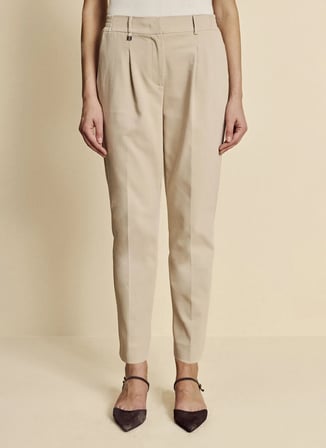Brooks Brothers Bej Kadın Pantolon BBFW26FPT013