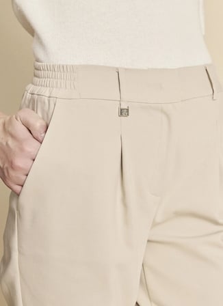 Brooks Brothers Bej Kadın Pantolon BBFW26FPT013