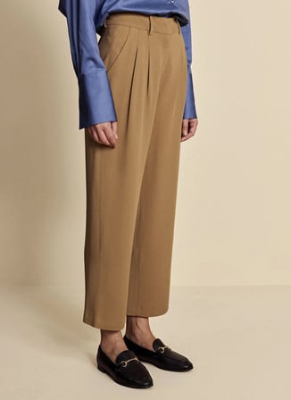 Brooks Brothers Açık Kahve Kadın Pantolon BBFW26FPT011