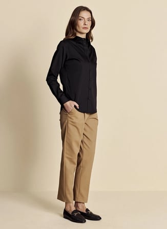 Brooks Brothers Açık Kahve Kadın Pantolon BBFW26FPT013