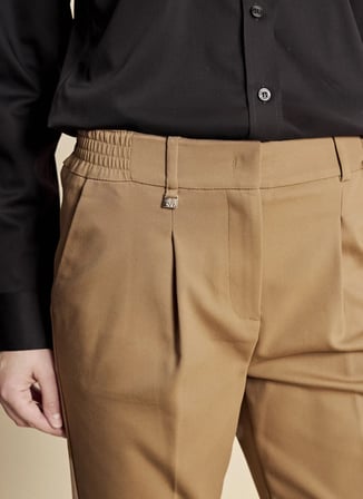 Brooks Brothers Açık Kahve Kadın Pantolon BBFW26FPT013