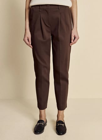 Brooks Brothers Kahverengi Kadın Pantolon BBFW26FPT013