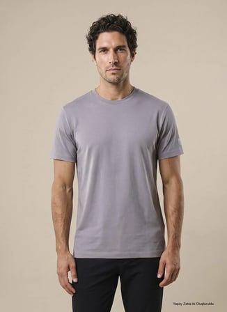 Brooks Brothers T-Shirt, 2XL, Gri