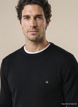 Brooks Brothers Kazak, 2XL, Siyah