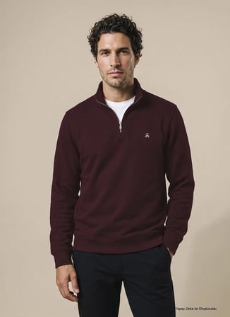 Brooks Brothers Sweatshirt, 2XL, Bordo