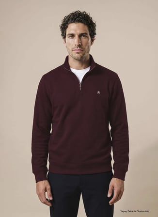 Brooks Brothers Sweatshirt, 2XL, Bordo