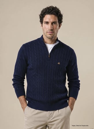 Brooks Brothers Kazak, 2XL, Lacivert