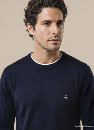 Brooks Brothers Kazak, 2XL, Lacivert