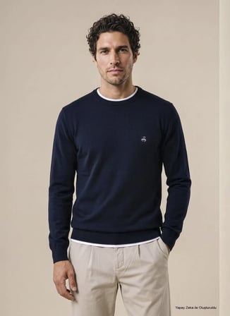 Brooks Brothers Kazak, 2XL, Lacivert