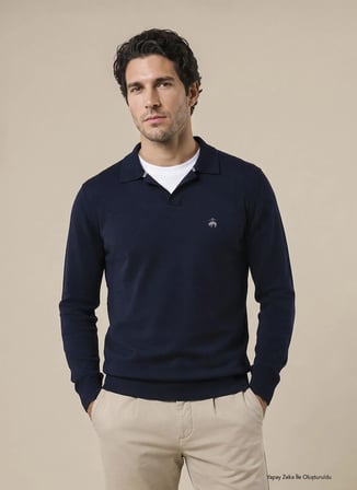 Brooks Brothers Kazak, 2XL, Lacivert