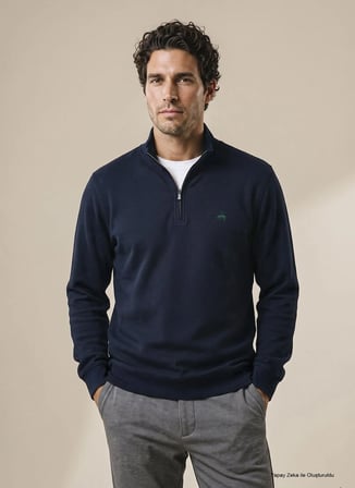 Brooks Brothers Sweatshir, 2XL, Lacivert