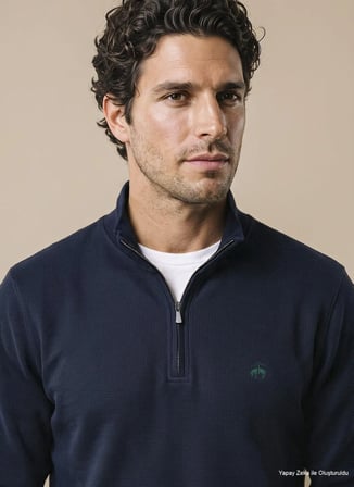 Brooks Brothers Sweatshir, 2XL, Lacivert