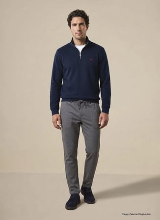 Brooks Brothers Sweatshir, 2XL, Lacivert
