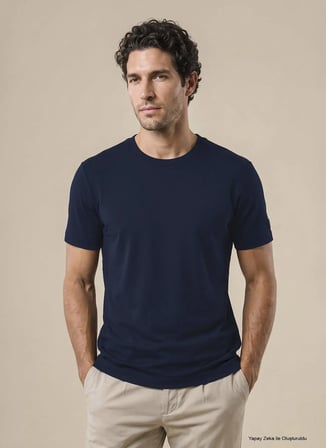 Brooks Brothers T-Shirt, 2XL, Lacivert