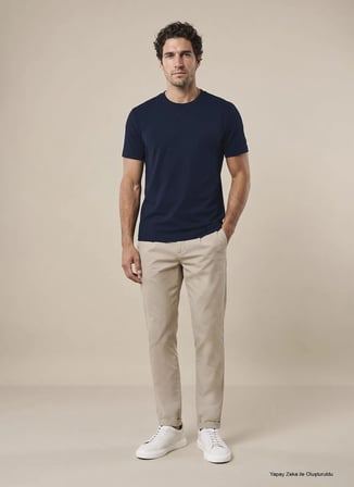Brooks Brothers T-Shirt, 2XL, Lacivert