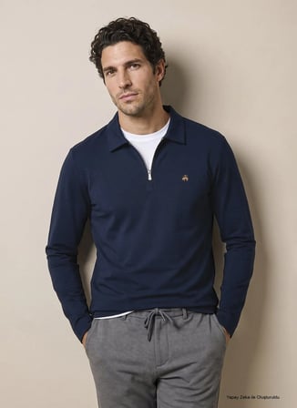 Brooks Brothers T-Shirt, 2XL, Lacivert
