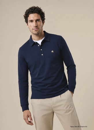 Brooks Brothers T-Shirt, 2XL, Lacivert