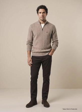 Brooks Brothers Kazak, 2XL, Bej