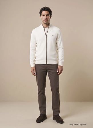 Brooks Brothers Hırka, 2XL, Ekru