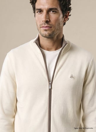 Brooks Brothers Hırka, 2XL, Ekru