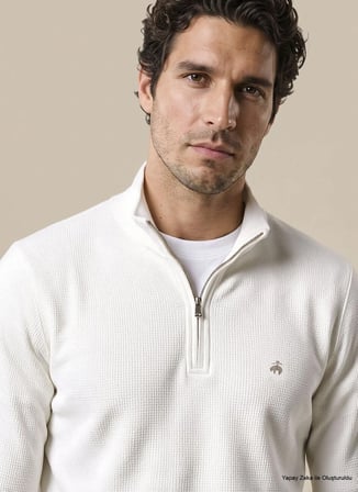 Brooks Brothers Sweatshirt, 2XL, Ekru