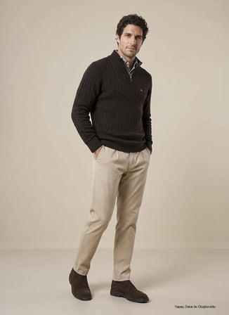 Brooks Brothers Kazak, 2XL, Kahve