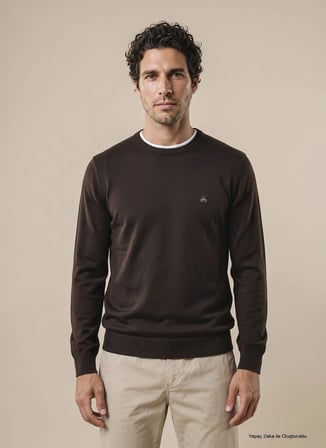 Brooks Brothers Kazak, 2XL, Kahve