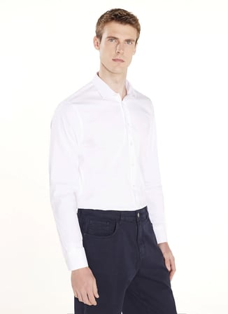 Ted Baker Gömlek, L, Beyaz