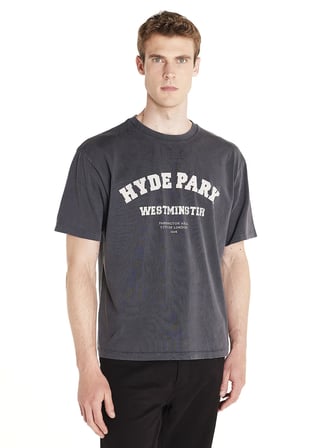 Ted Baker T-Shirt, L, Antrasit