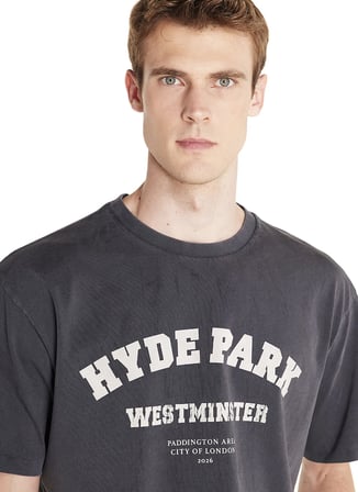Ted Baker T-Shirt, L, Antrasit