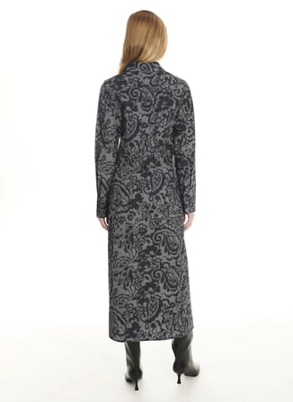Ted Baker Siyah Kadın Gömlek Yaka Elbise TBWRDR3001-1