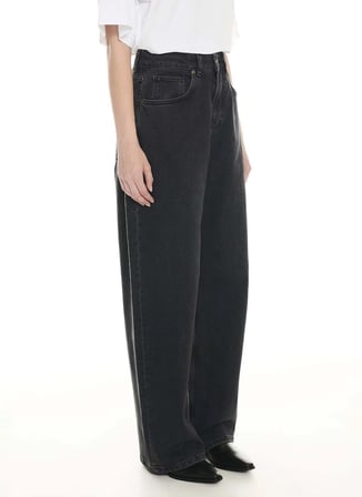 Ted Baker Siyah Kadın Denim Pantolon TBWRDN1035-1