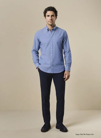 Brooks Brothers Gömlek, 2XL, Mavi