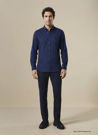 Brooks Brothers Gömlek, 2XL, Lacivert
