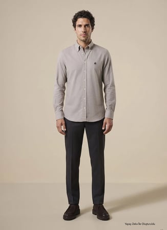 Brooks Brothers Gömlek, 2XL, Vizon
