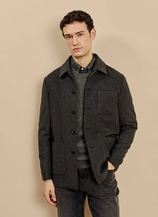 Brooks Brothers Ceket, 2XL, Antrasit