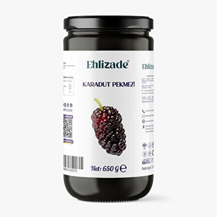 Karadut Pekmezi 650 Gr