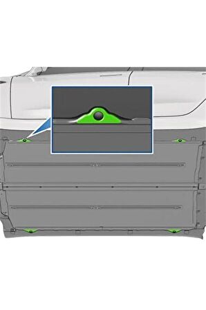 T Parts Tesla Model S X 3 Y İçin Lift Takozu