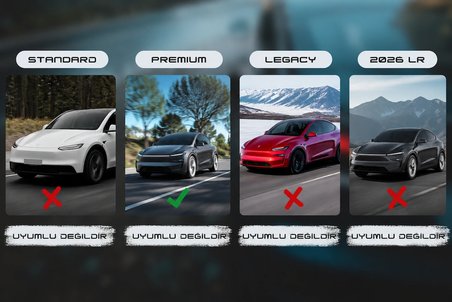 Model Y Juniper 2025+ Bagaj Düzenleme Seti