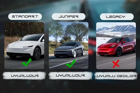 Model Y Juniper & Standart 2025+ 3D Bagaj Havuzu