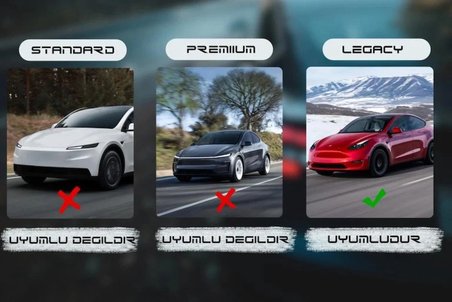 Model Y Ön Tampon Alt Izgara (2023 -2025)