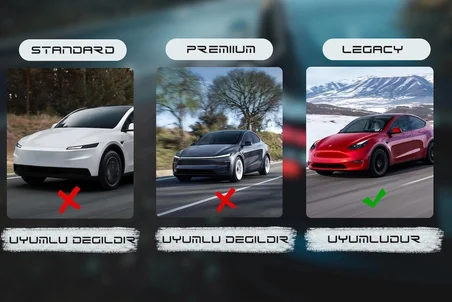 T PARTS Tesla Model Y Sol Ön Çamurluk Dodik (2020 - 2025)