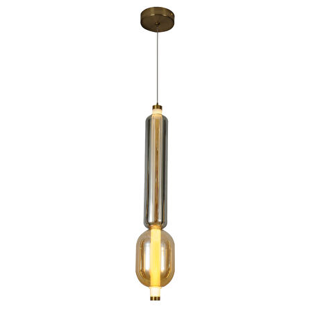 Noemi 12 Watt Tekli Gold Modern Tekli Sarkıt Avize