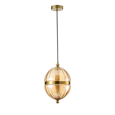 Dolly 6 Watt 3000K Ledli Bal Camlı Tekli Sarkıt Led Avize