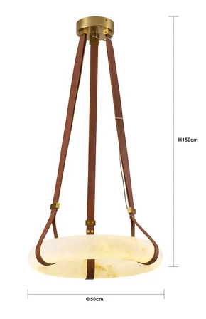 Zevrox 50lik Yuvarlak 3 Renkli Led Avize
