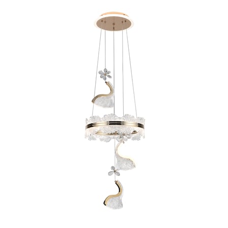 LILIANA 3'LÜ GOLD LED AVİZE