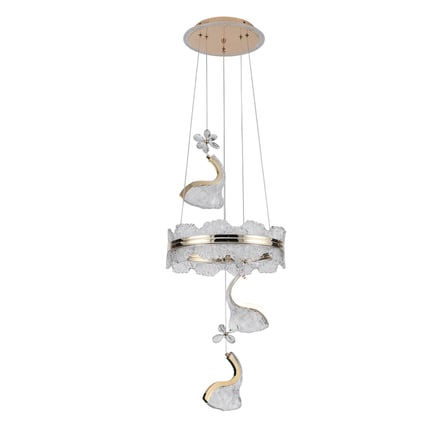 LILIANA 3'LÜ GOLD LED AVİZE