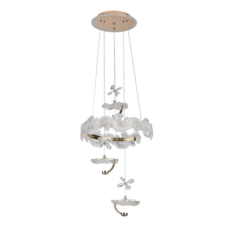 ANKA 3'LÜ GOLD LED AVİZE