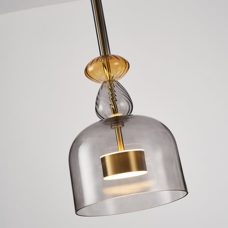  Lumınıs 12W Modern Tekli LED Avize - Salon ve Mutfak Aydınlatma
