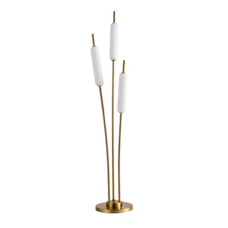 Reed 3'lü Gold 36 Watt Led Lambader